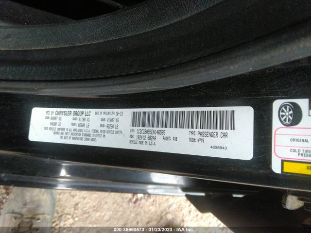 1C3CCBAB5EN146585 Chrysler 200 LX