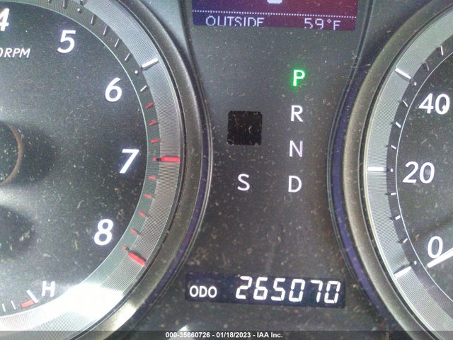 2008 LEXUS ES 350 VIN: JTHBJ46G182166365
