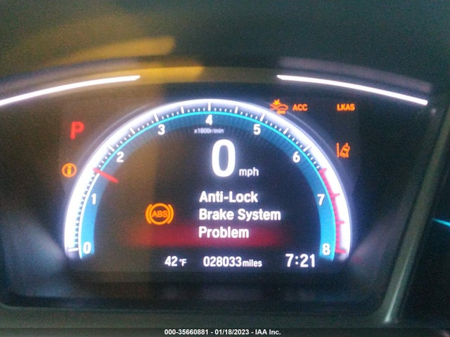 2019 HONDA CIVIC SEDAN EX VIN: 19XFC1F32KE205113