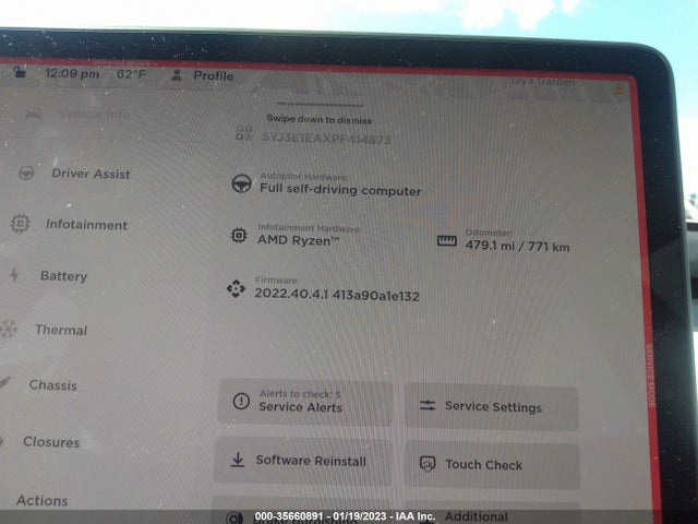 Tesla MODEL 3 2023 5YJ3E1EAXPF414873 Image 8