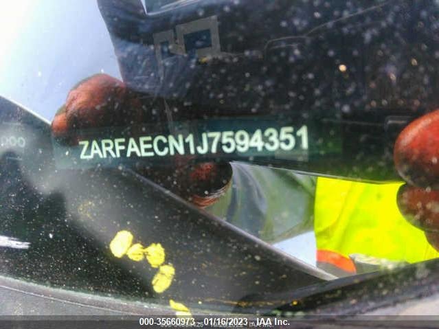 ZARFAECN1J7594351 Alfa Romeo Giulia Ti Sport