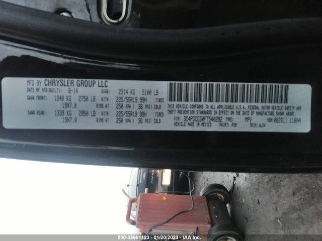 2015 Dodge Journey, VIN: 3C4PDCEG0FT540292