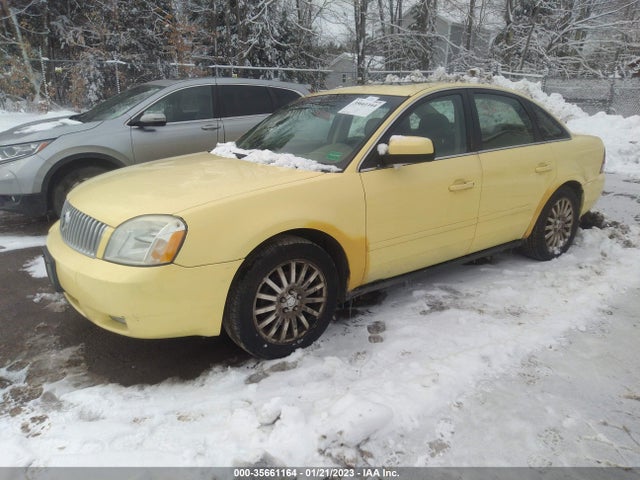 2006 MERCURY MONTEGO PREMIER VIN: 1MEHM43186G606907
