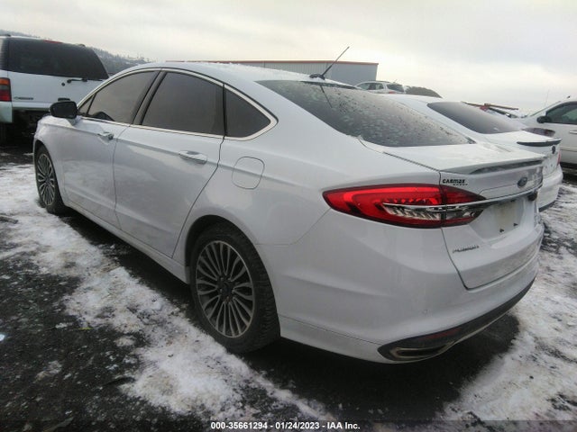 2018 FORD FUSION TITANIUM/PLATINUM VIN: 3FA6P0D91JR128253