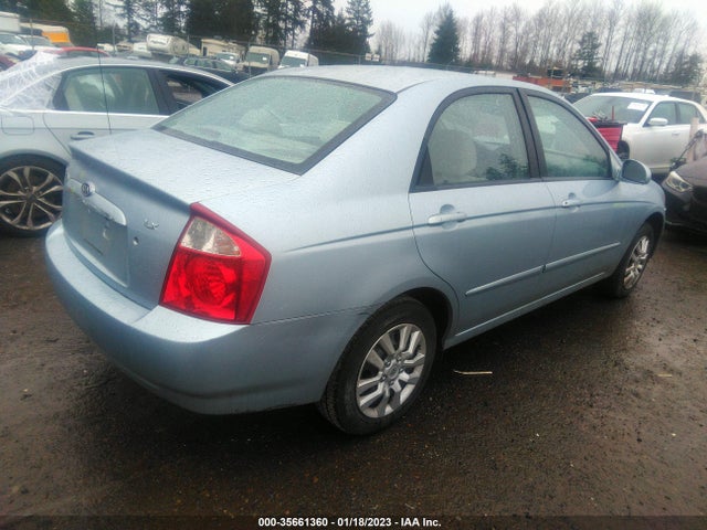 2005 KIA SPECTRA LX/EX/SX VIN: KNAFE121655201741