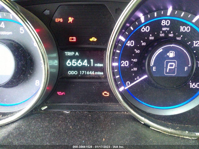 2012 HYUNDAI SONATA 2.4L SE VIN: 5NPEC4ACXCH356623