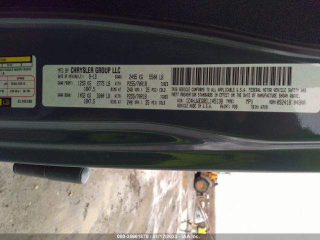 1C4HJWEG8EL145138 Jeep Wrangler Unlimited Sahara