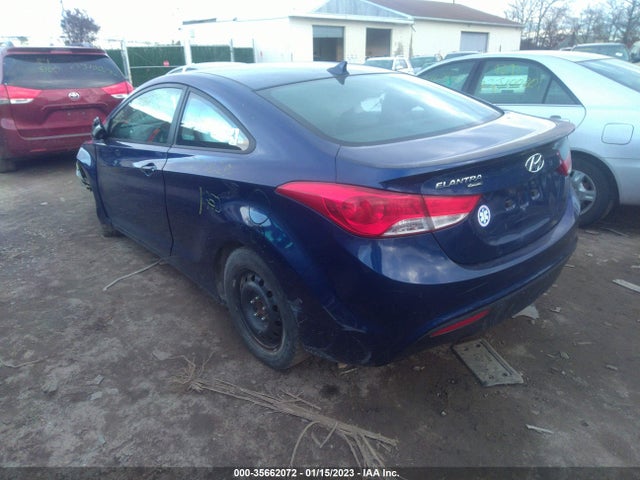 2013 HYUNDAI ELANTRA COUPE SE VIN: KMHDH6AE3DU006375