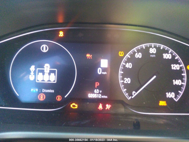 2021 HONDA ACCORD SEDAN TOURING VIN: 1HGCV2F99MA005988