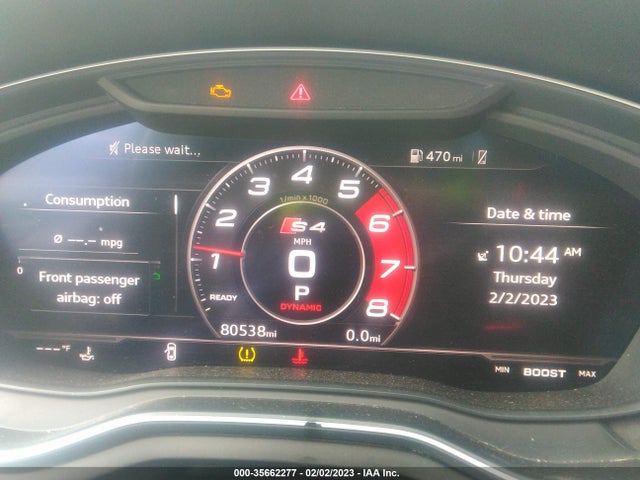2018 Audi S4, VIN: WAUB4AF41JA043607