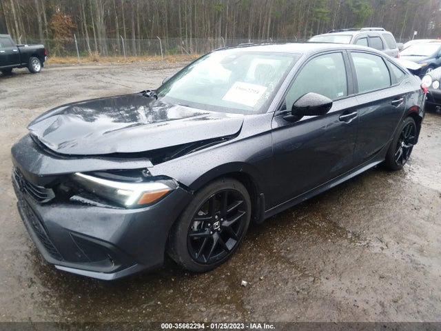 2022 HONDA CIVIC SEDAN SPORT VIN: 2HGFE2F51NH510274