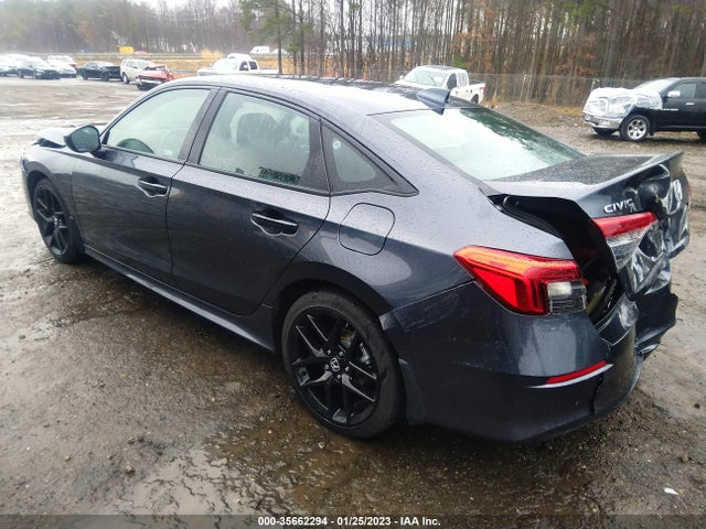 2022 HONDA CIVIC SEDAN SPORT VIN: 2HGFE2F51NH510274
