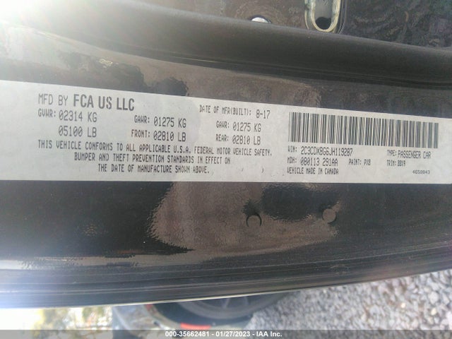 Dodge Charger 2018 2C3CDXBG6JH119287 Image 9