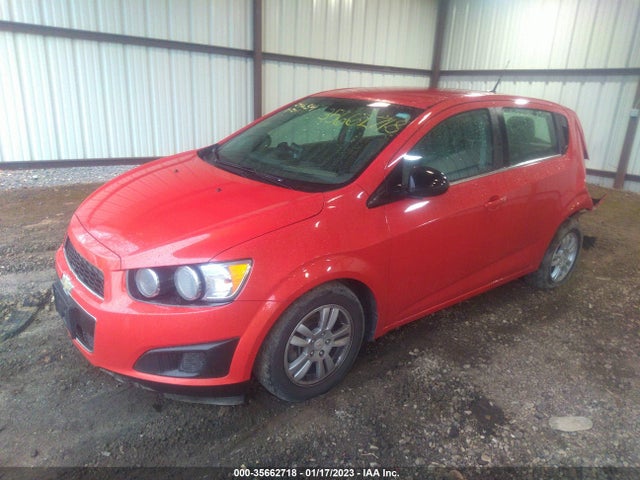2012 CHEVROLET SONIC LT VIN: 1G1JC6SH1C4105637