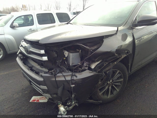 2019 TOYOTA HIGHLANDER SE/XLE VIN: 5TDJZRFH0KS746931