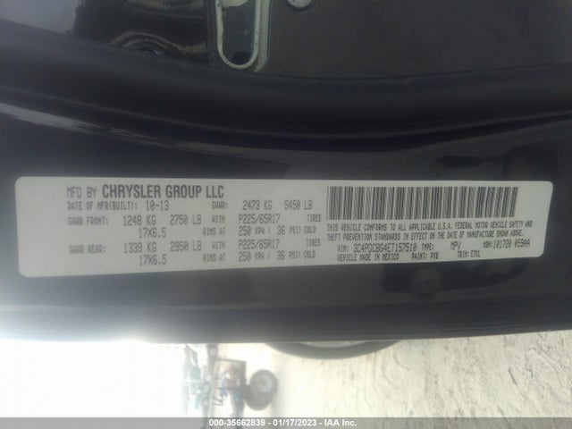 Dodge Journey Sxt 2014 3C4PDCBG4ET157510 Image 10