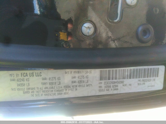 2017 Dodge Challenger, VIN: 2C3CDZAG8HH502882