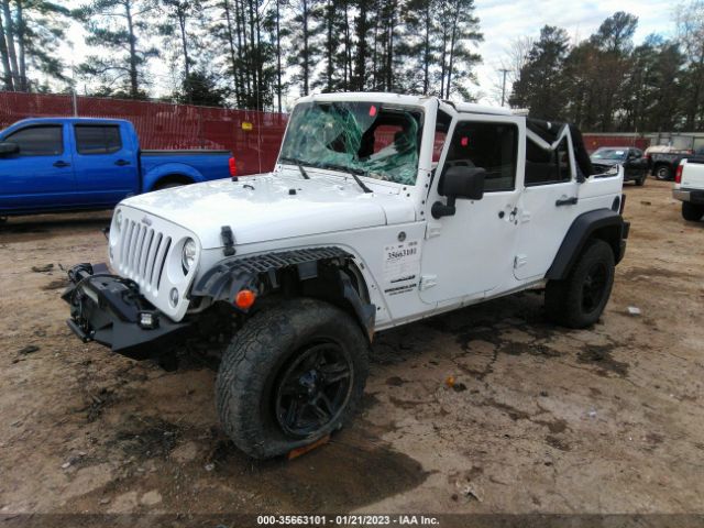1C4BJWDG9GL122736 Jeep Wrangler Unlimited Sport
