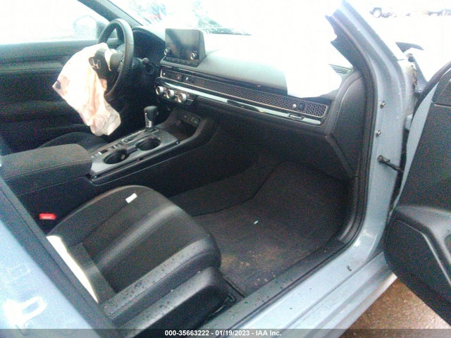 2022 HONDA CIVIC SEDAN SPORT VIN: 2HGFE2F53NH542904