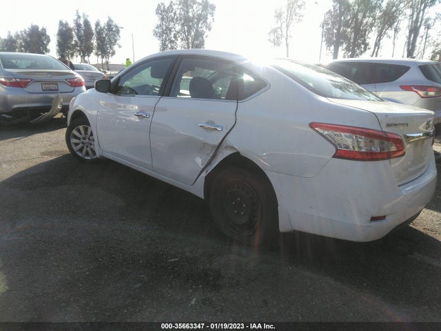2015 NISSAN SENTRA S VIN: 3N1AB7APXFY292728