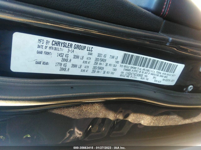 Dodge Durango R/t 2014 1C4SDHCTXEC428035 Image 10