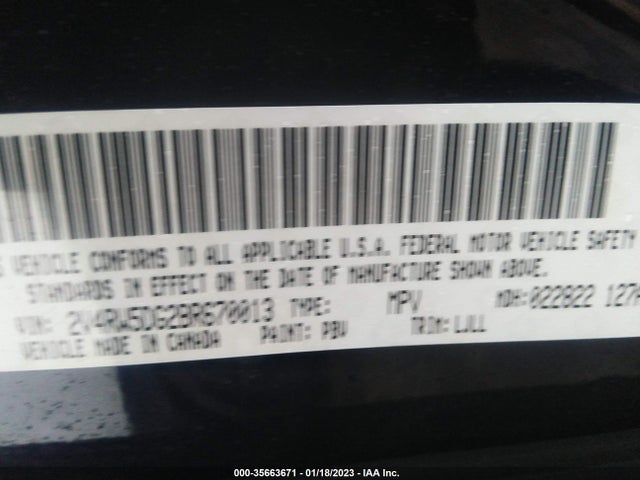Volkswagen ROUTAN SEL 2011 2V4RW5DG2BR670013 Image 10