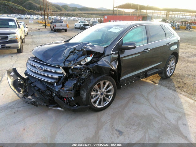 2017 FORD EDGE TITANIUM VIN: 2FMPK3K83HBC65658