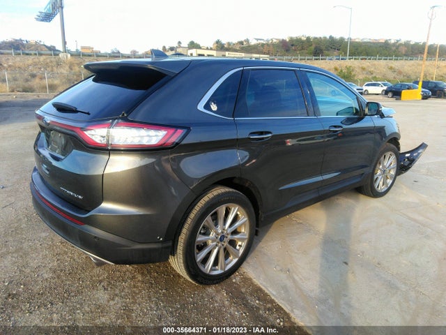2017 FORD EDGE TITANIUM VIN: 2FMPK3K83HBC65658
