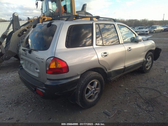 2004 HYUNDAI SANTA FE GLS VIN: KM8SC73D54U839398