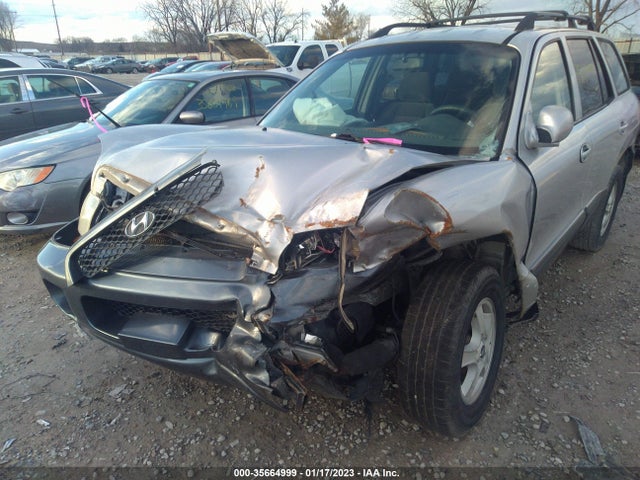 2004 HYUNDAI SANTA FE GLS VIN: KM8SC73D54U839398