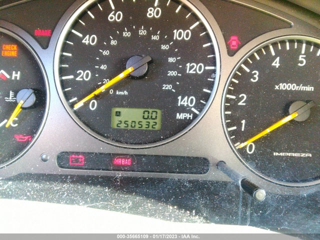 Subaru IMPREZA WAGON WRX 2003 JF1GG29643G804719 Image 8