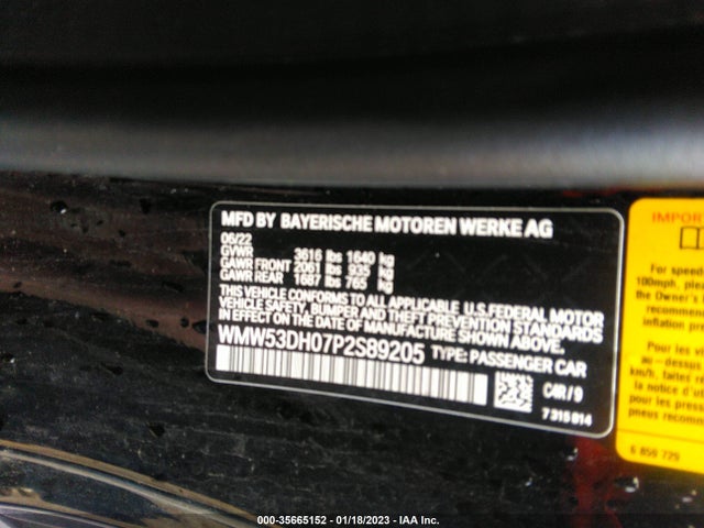 2023 Mini Hardtop, VIN: WMW53DH07P2S89205