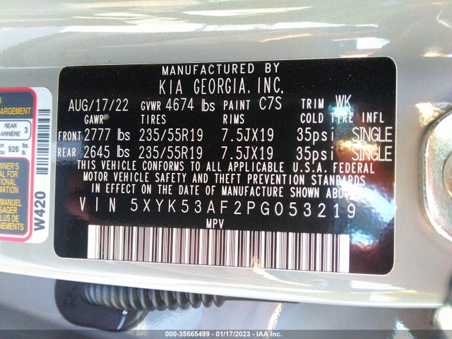 2023 Kia Sportage, VIN: 5XYK53AF2PG053219
