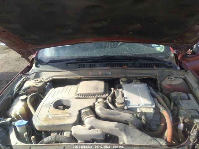 3FA6P0RU6ER376808 Ford Fusion Titanium Hybrid
