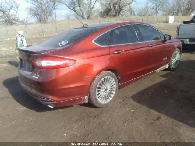 3FA6P0RU6ER376808 Ford Fusion Titanium Hybrid