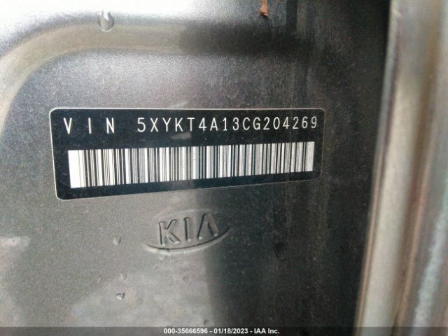 5XYKT4A13CG204269 KIA SORENTO LX