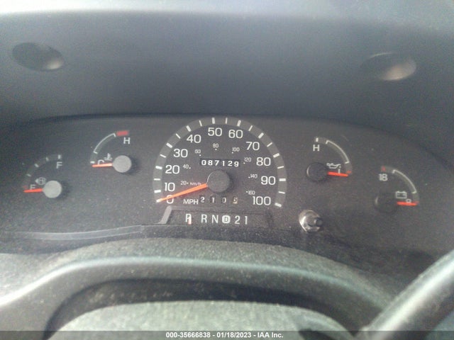 1999 FORD ECONOLINE CARGO VAN RECREATIONAL VIN: 1FDRE14W3XHB73953