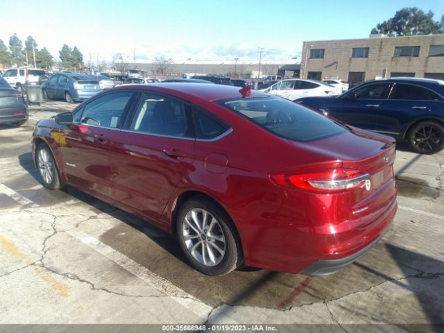 3FA6P0LU9KR177708 Ford Fusion Hybrid Se