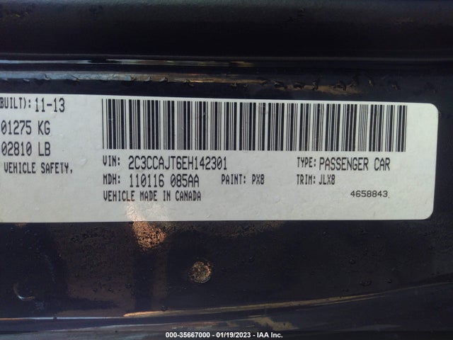 Chrysler 300 2014 2C3CCAJT6EH142301 Image 11