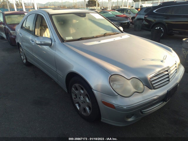 2006 MERCEDES-BENZ C-CLASS LUXURY VIN: WDBRF54H36F756462