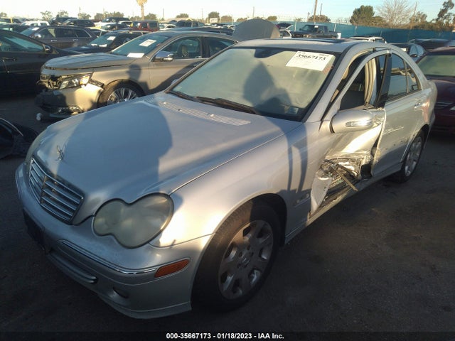2006 MERCEDES-BENZ C-CLASS LUXURY VIN: WDBRF54H36F756462