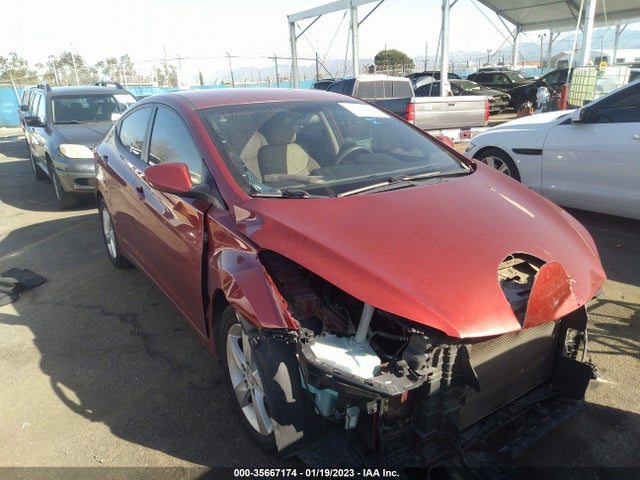 2013 HYUNDAI ELANTRA GLS VIN: 5NPDH4AE7DH196216