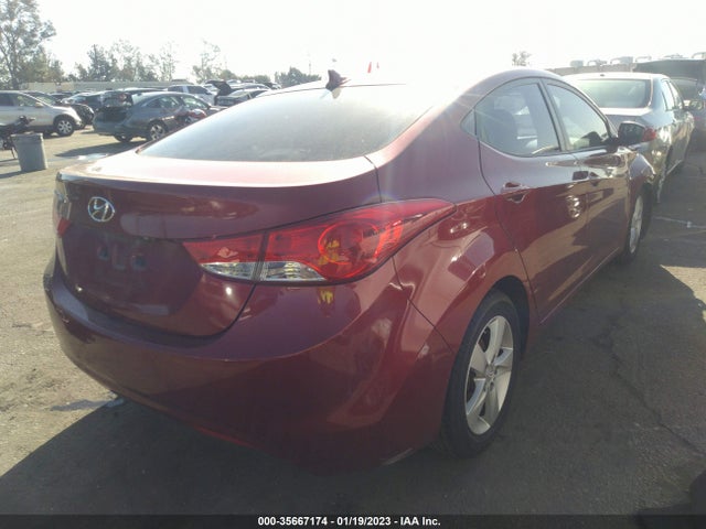2013 HYUNDAI ELANTRA GLS VIN: 5NPDH4AE7DH196216