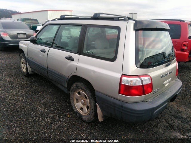 2001 SUBARU FORESTER L VIN: JF1SF63591H750913