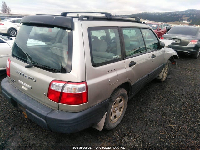 2001 SUBARU FORESTER L VIN: JF1SF63591H750913