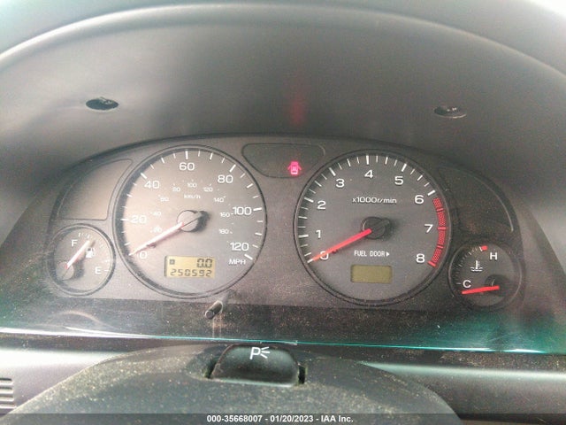 2001 SUBARU FORESTER L VIN: JF1SF63591H750913
