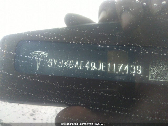 Tesla Model X 75d/100d/p100d 2018 5YJXCAE49JF117439 Image 9