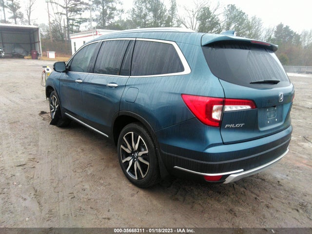 2022 HONDA PILOT TOURING 7-PASSENGER VIN: 5FNYF5H61NB024405