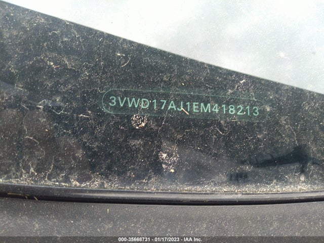 3VWD17AJ1EM418213 Volkswagen Jetta Sedan Se