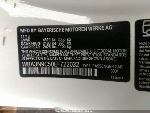 WBA3N9C50EF722032 BMW 4 Series 428i Xdrive